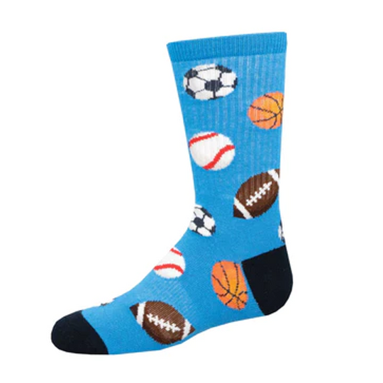 5 Star recruit- Junior crew socks (7-10 years old)