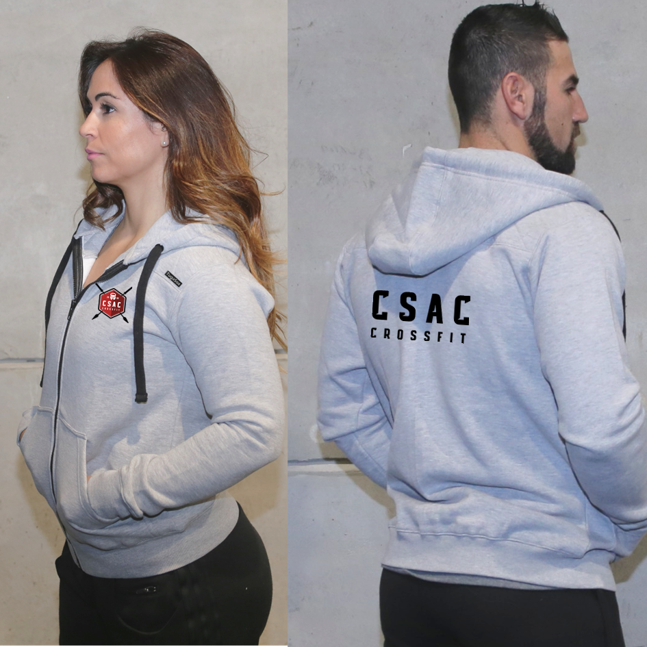 Casacos Unissexo - CSAC CrossFit | Unisex Full zipper hoodies - CSAC CrossFit