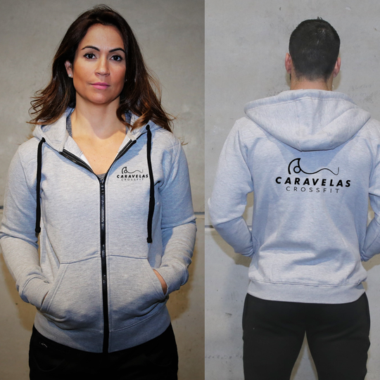 Casacos Unisexo Caravelas CrossFit | Unisex Full zipper hoodies - Caravelas CrossFit