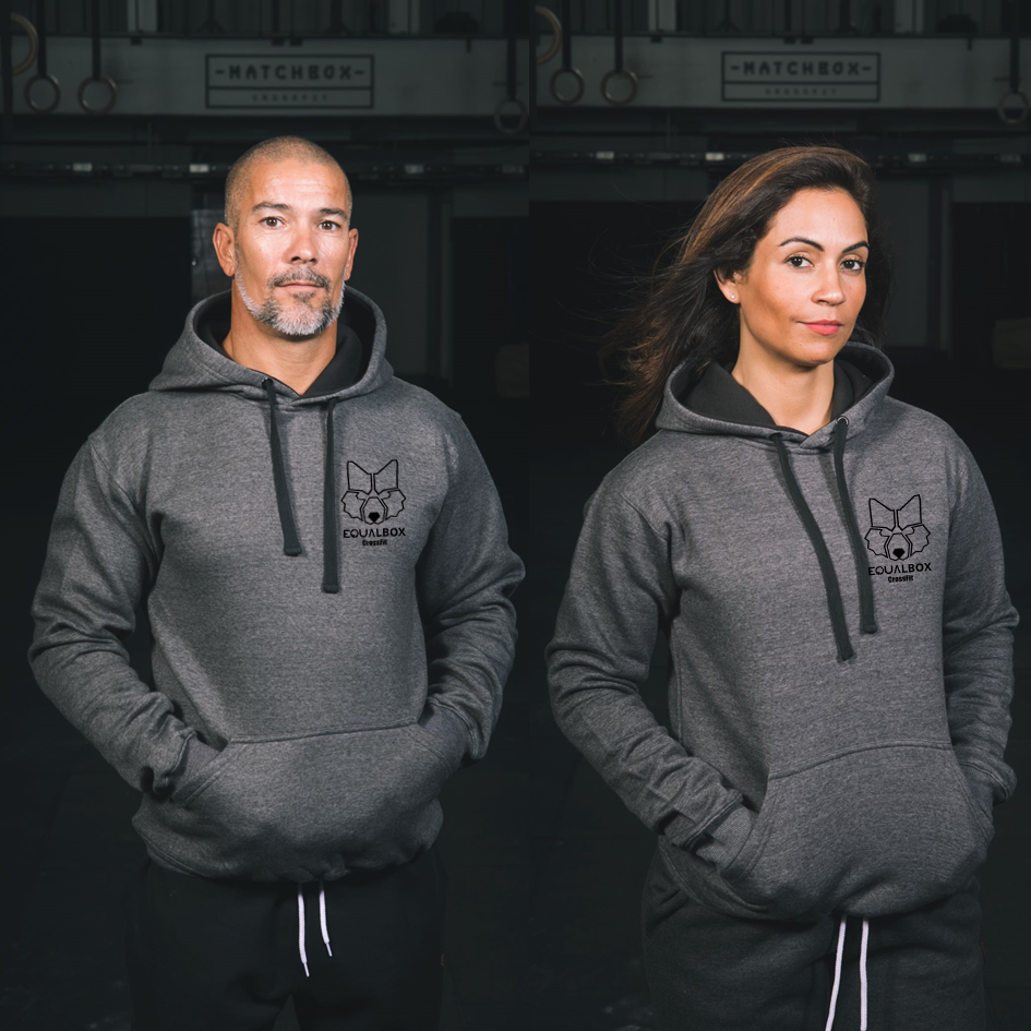 Pullover Hoodie Unissexo Equal Box CrossFit | Unisex Pullover Hoodie - Equal Box CrossFit