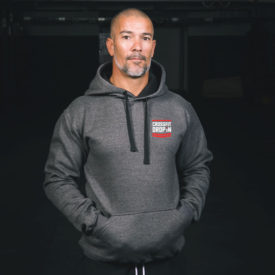 Unisex CrossFit Drop In Pullover Hoodie | Unisex Pullover Hoodie - CrossFit Drop In