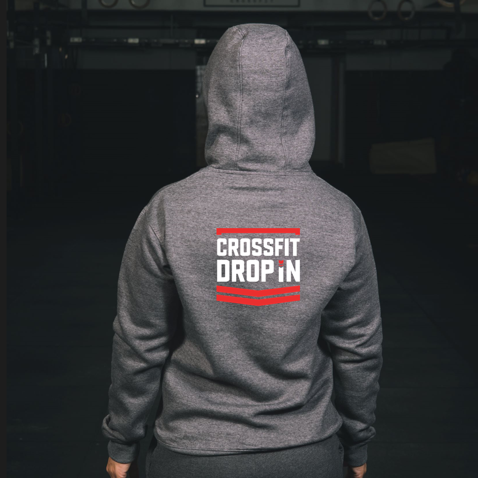 Unisex CrossFit Drop In Pullover Hoodie | Unisex Pullover Hoodie - CrossFit Drop In