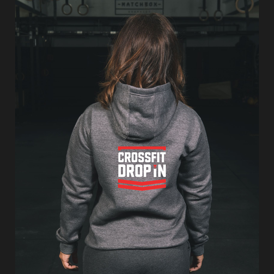 Unisex CrossFit Drop In Pullover Hoodie | Unisex Pullover Hoodie - CrossFit Drop In