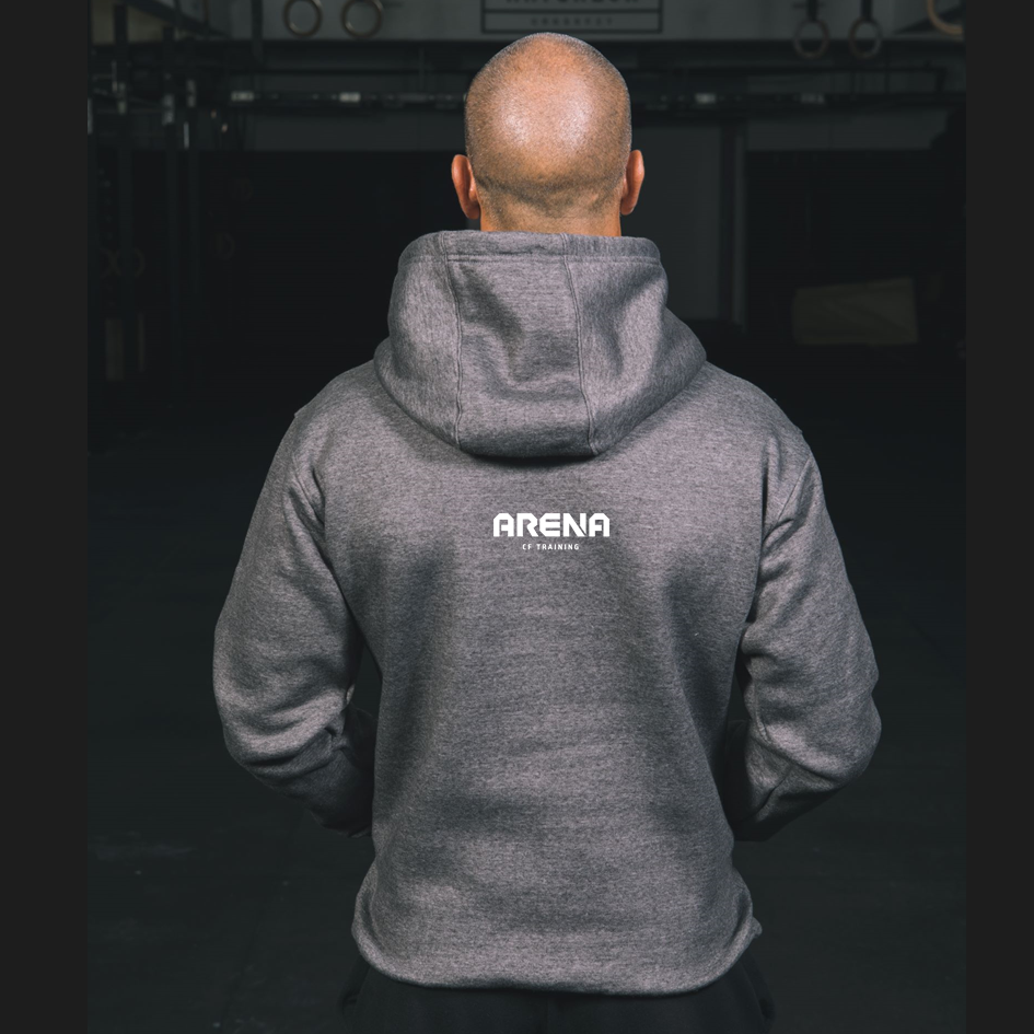 Pullover Hoodie Unissexo D. Grey CrossFit Arena (Braga) | D. Grey Unisex Pullover Hoodie - CrossFit Arena (Braga)