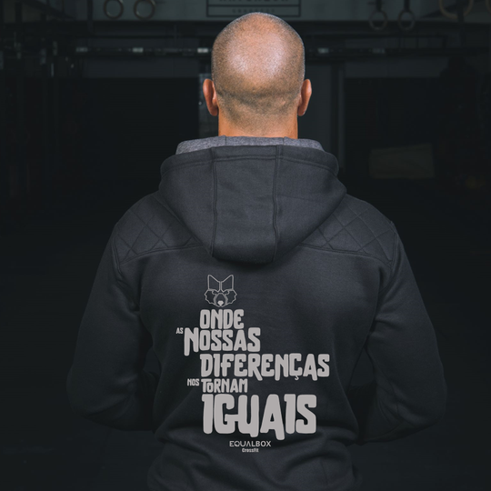 Casacos Unissexo Carbon- Equal Box CrossFit | Carbon Unisex Zip-Up hoodies-Equal Box CrossFit