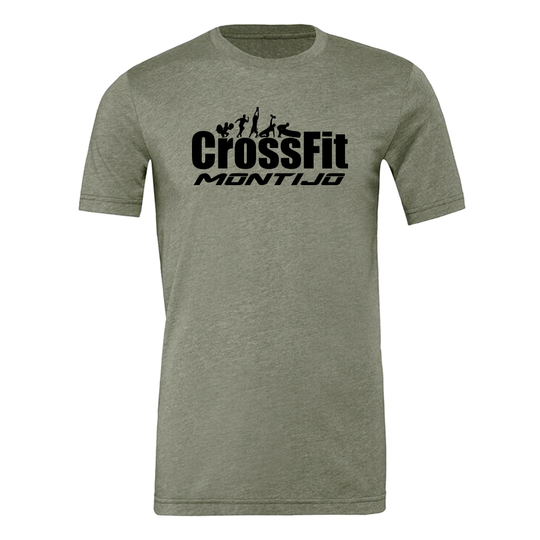 Camiseta CrossFit Montijo - Edición 2021 Verde Militar | Camiseta CrossFit Montijo para hombre - Edición 2021 Verde militar