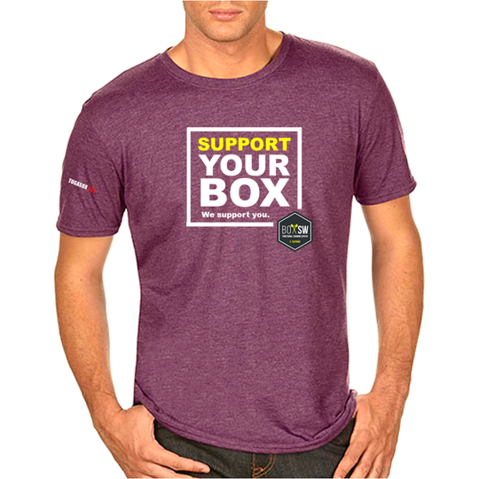 We Support You - T-Shirt BOX SW