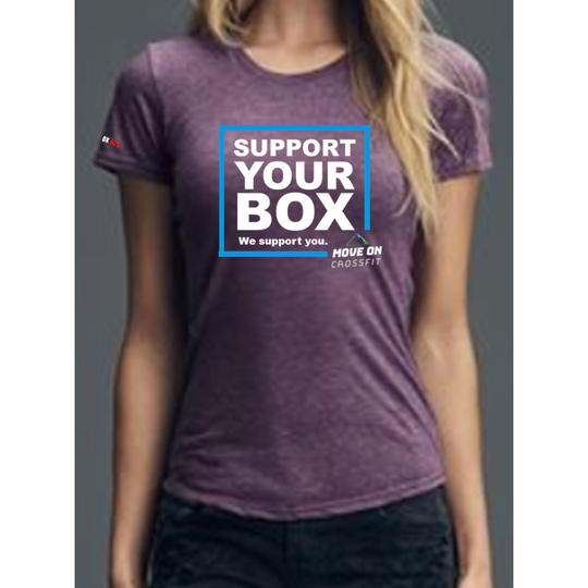 We Support You - Move On CrossFit T-Shirt