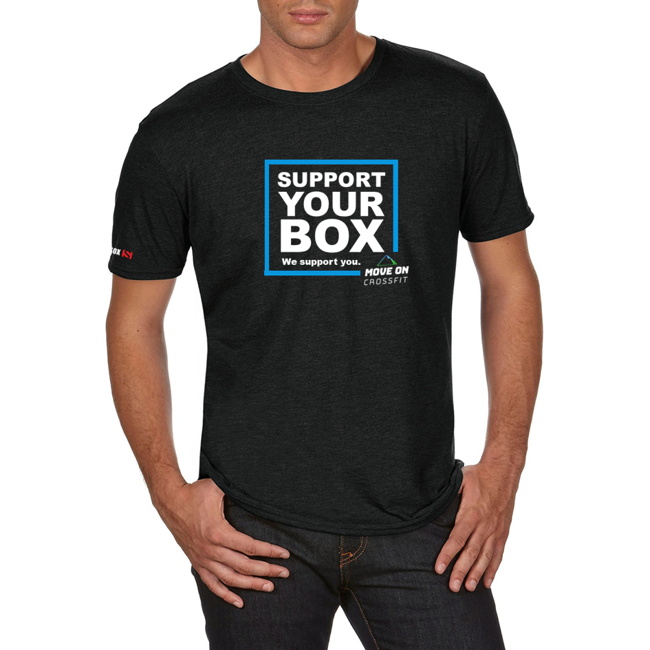 We Support You - Move On CrossFit T-Shirt