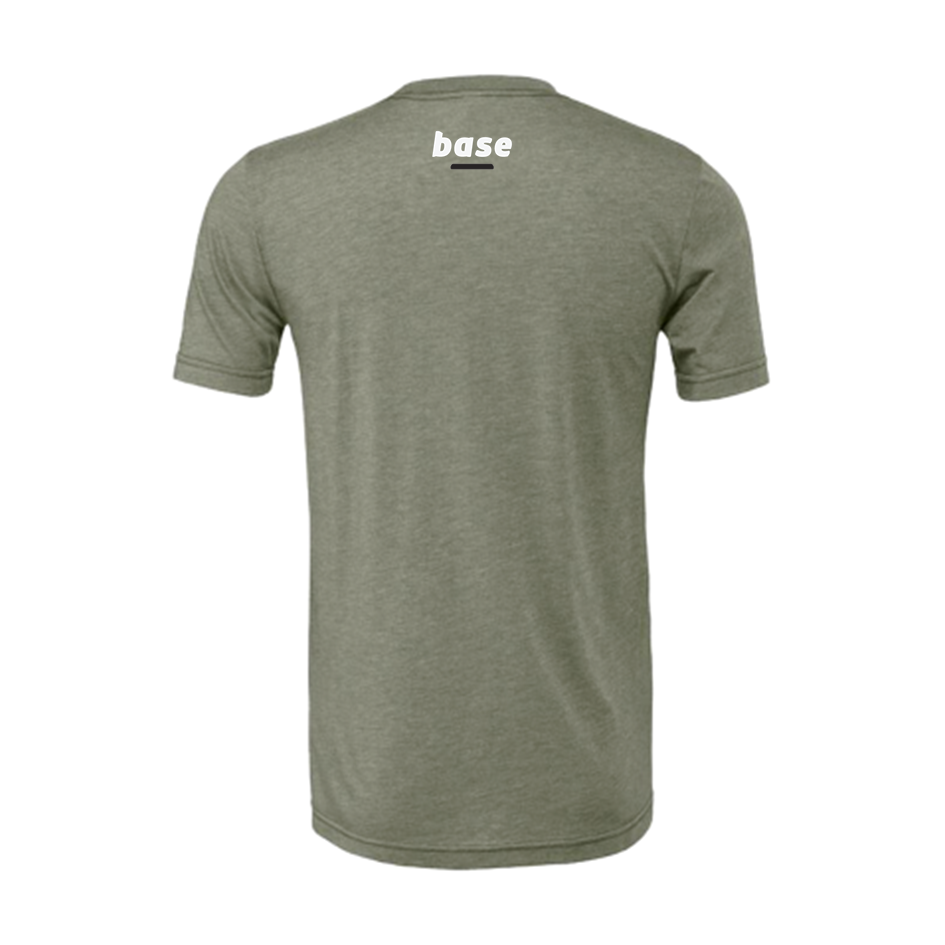 Camiseta Hombre Box Base Verde Militar | Camiseta Box Base Hombre - Verde militar