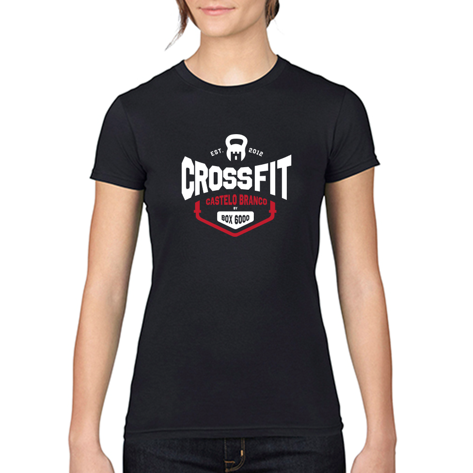 CrossFit Castelo Branco Women's T-Shirts | Ladies customized t-shirts - CrossFit Castelo Branco