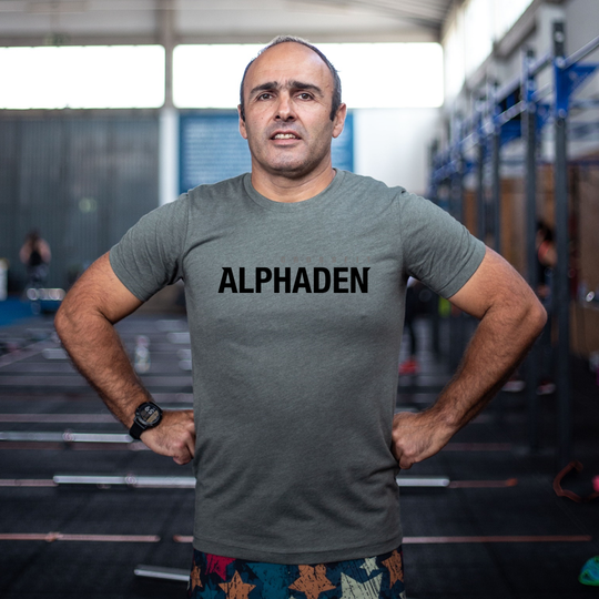 T-Shirt CrossFit Alphaden - Olive Green | CrossFit Alphaden Men T-Shirt - Olive Green