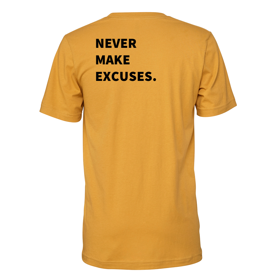 Off Limits CrossFi T-Shirt - Mustard | Off Limits CrossFit Men T-Shirt - Mustard