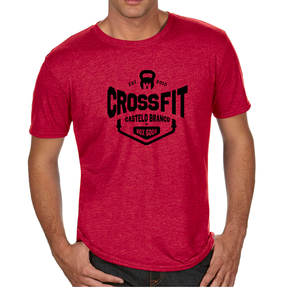 Camiseta CrossFit Castelo Branco Hombre | Camiseta Hombre - CrossFit Castelo Branco