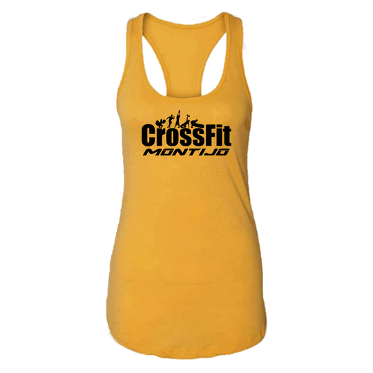 Top Tank CF Montijo - Edição 2021 Mostarda  | CF Montijo Racerback Tank - 2021 Edition - Mustard