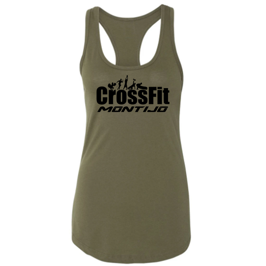 Top Tank CF Montijo - Edição 2021 Verde Militar  | CF Montijo Racerback Tank - 2021 Edition - Army Green