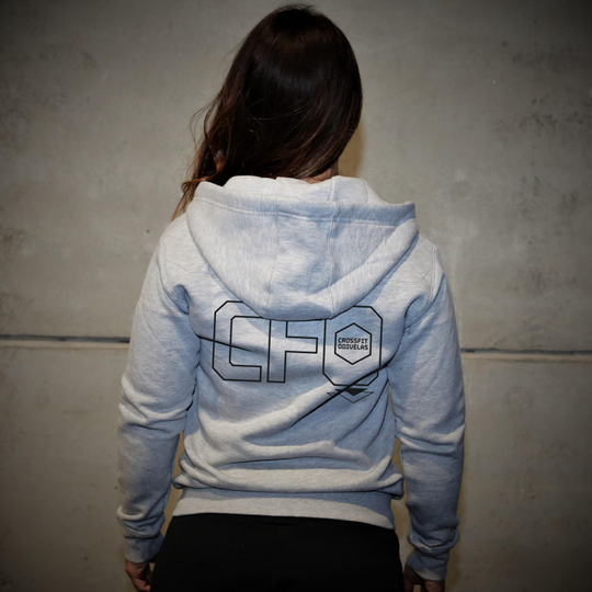 Casacos Unissexo - L. Grey - CrossFit Odivelas | Unisex Zip-Up hoodies- L. Grey -CrossFit Odivelas