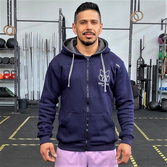 Casacos Unissexo Royal Navy - Equal Box CrossFit | Royal Navy Unisex Zip-Up hoodies-Equal Box CrossFit