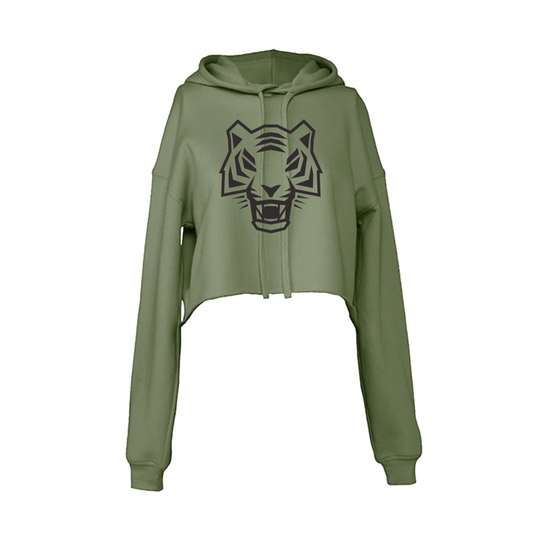 Crop Hoodie- Tiger Box