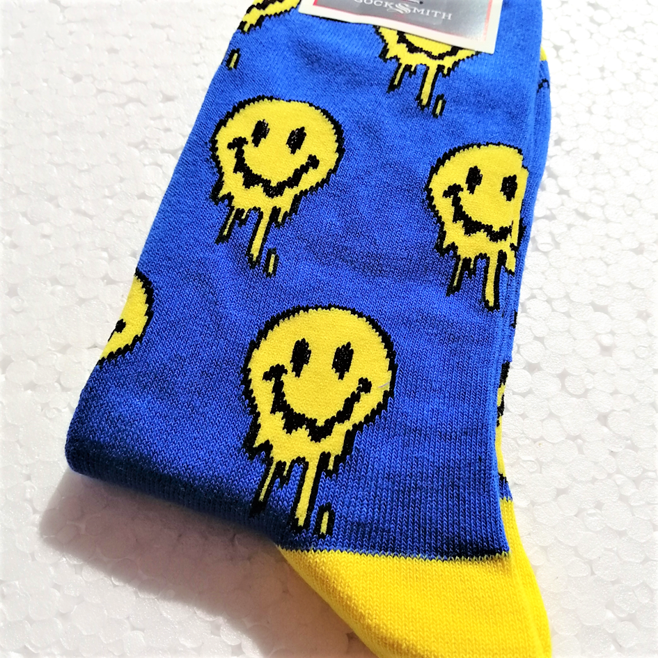 Melting smiles- Calcetines de tripulación para hombre