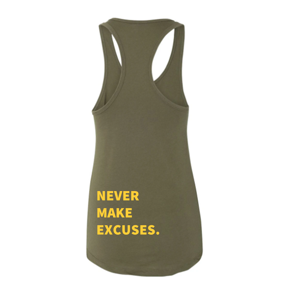 Camiseta sin mangas Off Limits CF Military Green | Camiseta sin mangas Off Limits CF Racerback - Verde militar